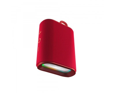 Energy Sistem StreetPlay Altavoz Bluetooth - Radio FM - IPX6 - 12h de Autonomia - Lector Micro SD - Luces LED - Manos Libres - Color Rojo