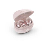 Energy Sistem StreetPods Auriculares Open Sound - True Wireless Stereo - Bluetooth 6.0 - Hasta 20 Autonomia - Microfono y Asistente de Voz Integrado - Diseño Curved-Fit Tipo Pendiente - Color Rosa