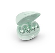 Energy Sistem StreetPods Auriculares Open Sound - True Wireless Stereo - Bluetooth 6.0 - Hasta 20 Autonomia - Microfono y Asistente de Voz Integrado - Diseño Curved-Fit Tipo Pendiente - Color Verde