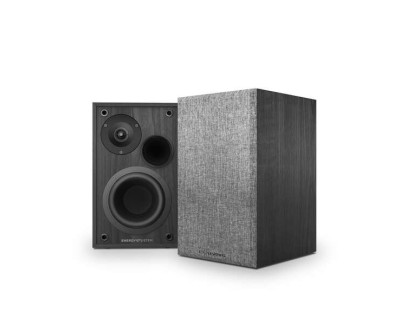Energy Sistem Studio Monitor 2 Altavoces Bluetooth Activos de Estanteria - Entrada Doble RCA - Color Negro