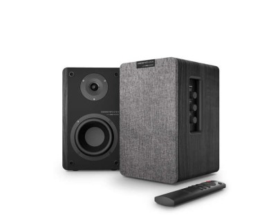 Energy Sistem Studio Monitor 4 Hi Fi Altavoces Activos de Estanteria - Entrada Doble RCA - Color Negro