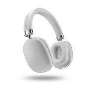 Energy Sistem Style Auriculares Bluetooth 5.4 - Graves Profundos - Conexion Multipunto - Asistente de Voz - Lector MicroSD - Color Plata