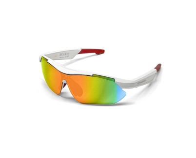 Energy Sistem TrackVibe Sport Music Gafas Bluetooth - Filtro Anti Luz Azul y Proteccion UV400 - Reproduccion de Musica - Microfono y Asistente de Voz - IPX5 - Control Tactil - Autonomia 5 horas - Color Blanco