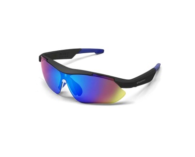 Energy Sistem TrackVibe Sport Music Gafas Bluetooth - Filtro Anti Luz Azul y Proteccion UV400 - Reproduccion de Musica - Microfono y Asistente de Voz - IPX5 - Control Tactil - Autonomia 5 horas - Color Negro