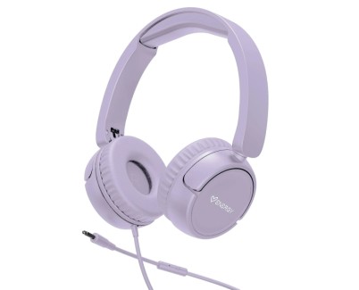 Energy Sistem Urban Auriculares con Cable - DeepBass - Diadema Extensible - Microfono Incorporado - Conexion Minijack 3.5mm - Color Lavanda