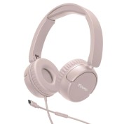 Energy Sistem Urban Auriculares con Cable - DeepBass - Diadema Extensible - Microfono Incorporado - Conexion USB-C - Color Rosa