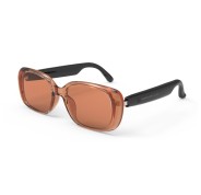 Energy Sistem Urban Music Amber Gafas Bluetooth - Cristales Polarizados con Proteccion UV400 Superior y Anti Luz Azul - Reproduccion de Musica - Microfono y Asistente de Voz - IPX5 - Control Tactil - Color Amber
