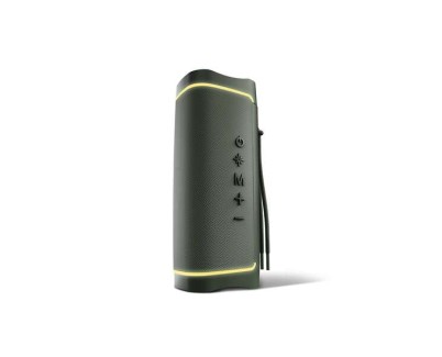 Energy Sistem Yume ECO Altavoz 15W - Resistente al Agua IPX6 - TWS - Bluetooth 5.3 - MP3 - MicroSD - Color Verde