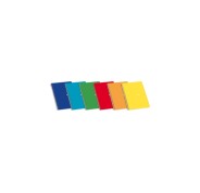 Enri Cuaderno Espiral Tapa Blanda 8º 4x4 80 Hojas - Diseño Compacto - Tapa Flexible - Cuadricula de 4x4 - 80 Hojas - Colores Surtidos