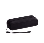 Enri Estuche de 1 Compartimento - Fabricado en Silicona - Asa de Mano - Color Negro