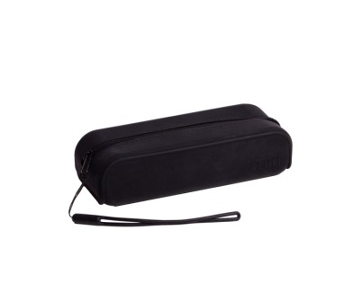 Enri Estuche de 1 Compartimento - Fabricado en Silicona - Asa de Mano - Color Negro
