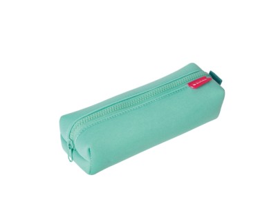 Enri Estuche Portatodo de 1 Compartimento - Fabricado en Neopreno - Color Verde Azulado