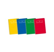 Enri Status 4º Tapa Dura Cuaderno Espiral 4x4 con Margen 80 Hojas Surtido - Cuaderno de Tapa Dura Resistente - Cuadricula de 4x4 con Margen - 80 Hojas de Alta Calidad