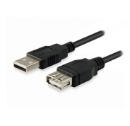 Equip Cable Alargador USB-A Macho a USB-A Hembra 2.0 5m