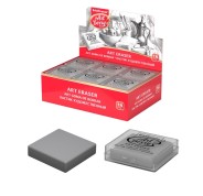 ErichKrause ArtBerry Expositor con 18 Gomas de Borrar - Estructura Maleable - Presentada en Caja de Plastico - Color Gris