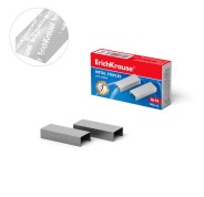 Erichkrause Caja de 1000 Grapas Galvanizadas Nº 10 - Grapan hasta 20 Hojas - Alta Calidad y Resistencia Mejorada - Resistente a la Corrosion - Color Plateado