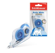 Erichkrause Cinta Correctora Arctic White - 4.2mm x 5m - Secado Inmediato - Uso Ambidiestro - Color Blanco