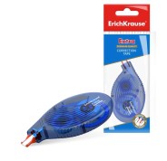 Erichkrause Cinta Correctora Extra - 5mm x 8m - Ideal para Correccion Rapida y Segura - Compatible con Cualquier Tipo de Tinta y Color - Secado Inmediato - Permite Escritura Sobre La Correccion - Color Blanco