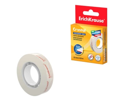 Erichkrause Crystal Cinta Adhesiva 12mmx33m - Transparente
