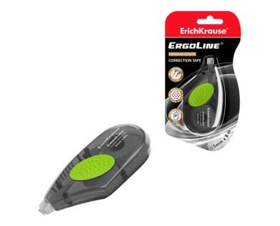 Erichkrause Ergoline Cinta Correctora 8m x 5mm - Agarre de Goma Antideslizante - Correccion Rapida y Segura - Secado Inmediato