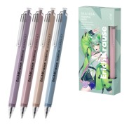 ErichKrause Essential Matic Manga Boligrafo Retractil - Modelos Surtidos - Trazo 0.28mm - Color Azul
