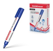 Erichkrause Liquid LW-600 Marcador de Pizarra Blanca - Tinta Liquida a Base de Alcohol - Punta en Forma de Bala - Ancho de Linea 2.5mm - Color Azul