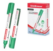Erichkrause Liquid LW-600 Marcador de Pizarra Blanca - Tinta Liquida a Base de Alcohol - Punta en Forma de Bala - Ancho de Linea 2.5mm - Color Verde