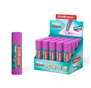 Erichkrause Magic - Pegamento en Barra Super Fuerte - Adhesion Rapida y Fiable - Color Gradualmente Desaparece - No Toxico - Resistente al Frio - Color Blanco