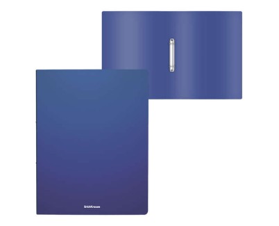 Erichkrause Matt Classic Carpetas de 2 Anillas 24mm - Tama&ntilde;o A4 - Color Azul