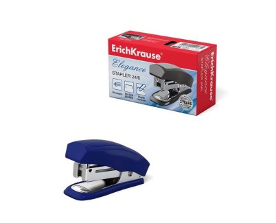 Erichkrause Minigrapadora Nº24/6 Elegance - Hasta 20 Hojas - Plastico Resistente - Acero de Alta Calidad - Color Variado