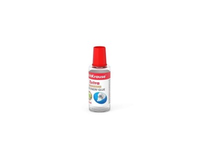 Erichkrause Pegamento - 30 ml - Alta Capacidad Adhesiva - Aplicador de Plastico - Transparente