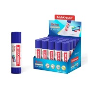 Erichkrause Pegamento en Barra Extra 15gr - Formula Super Fuerte - Consumo Economico - Adhesion Rapida y Fiable - Facil de Lavar con Agua - No Toxico - Color Blanco