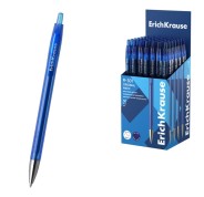 ErichKrause R-301 Original Gel Matic Boligrafo Retractil - Punta de 0.5mm - Trazo 0.4mm - Color Azul