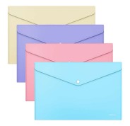 Erichkrause Sobres Glossy Pastel - Tamaño ?4 - Opaco - Surtido de Colores - Color Surtido