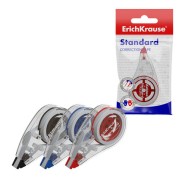 Erichkrause Standard Cinta Correctora 5mmx7m - Ideal para Correccion Rapida y Segura - Secado Inmediato - Color Surtido Aleatorio