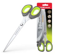 Erichkrause Tijeras Titanium - Cuchillas Revestidas de Titanio - Acero Inoxidable de Alta Calidad - Resistente a la Corrosion - Mangos Clasicos - Color Gris/Verde