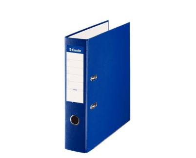 Esselte Archivador de Palanca - Formato A4 - Lomo 75mm - Capacidad para 500 Hojas - Color Azul