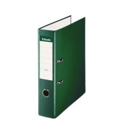 Esselte Archivador de Palanca Formato Folio - Lomo 75mm - Capacidad para 500 Hojas - Color Verde