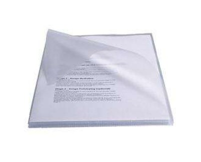 Esselte Caja de 100 Dossiers PVC 180 Micras - Tama&ntilde;o A4 - Transparente