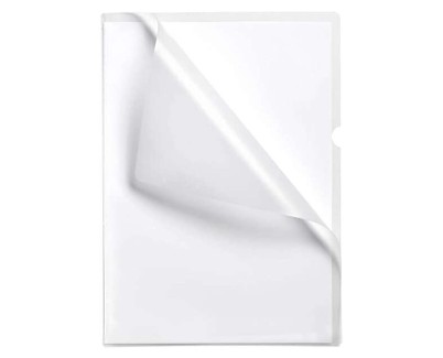 Esselte Caja de 100 Dossiers U&ntilde;ero - Formato Folio - PVC Flexible - Grosor 110 Micras - Color Transparente