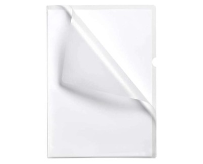 Esselte Caja de 100 Dossiers Uñero - Formato Folio - PVC Flexible - Grosor 110 Micras - Color Transparente