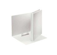 Esselte Carpeta Canguro Gama Basica 40mm - Mecanismo 2 Anillas Mixtas - Capacidad 380 Hojas A4 - Certificado Fsc - Color Blanco