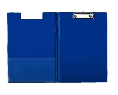 Esselte Carpeta con Pinza y Tapa de Carton Forrado con PP - Tama&ntilde;o A4 - Resistente Pinza de Metal - Funda Interior Adicional - Gancho para Colgar - Ranura para Boligrafo - Color Negro