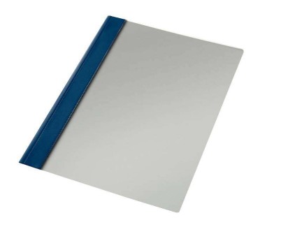 Esselte Fastener Dossiers PVC Folio - 150 Micras - Mecanismo Metalico - Azul Marino
