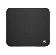 Ewent Alfombrilla para Raton - Superficie de Poliester - Base de Goma Antideslizante - 250x220x6mm - Color Negro
