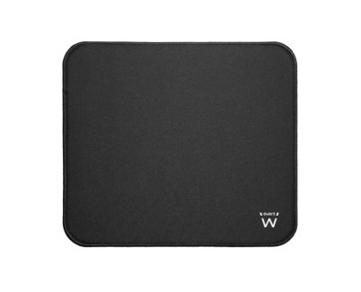 Ewent Alfombrilla para Raton - Superficie de Poliester - Base de Goma Antideslizante - 250x220x6mm - Color Negro