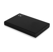 Ewent Caja Externa USB 3.2 - Instalacion sin Herramientas - Plug and Play - SATA 2.5\"- Color Negro