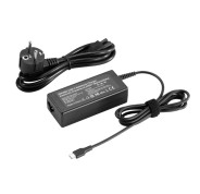 Ewent Cargador para Portatil USB Tipo C - Power Maxima Entregada 65W - Longitud Cable 300 cm - Color Negro
