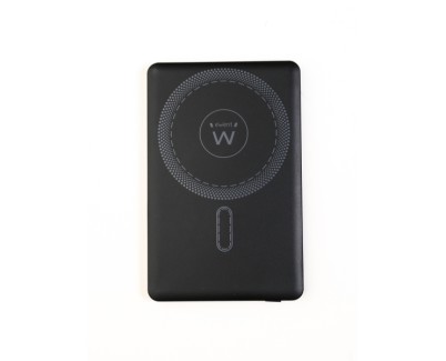 Ewent EW1160 Powerbank Magsafe 5000mAH 20W PD y QC - USB-C - Color Negro
