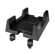 Ewent EW1290 Soporte con Ruedas Regulable para Ordenador - Entre 15.5 y 25.5 cm - Max 8 Kg - Color Negro